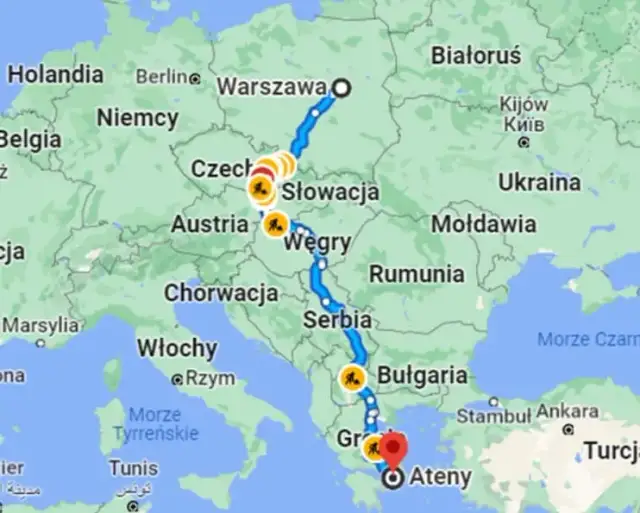 Najlepsza trasa do Grecji: uniknij korków i ciesz się widokami