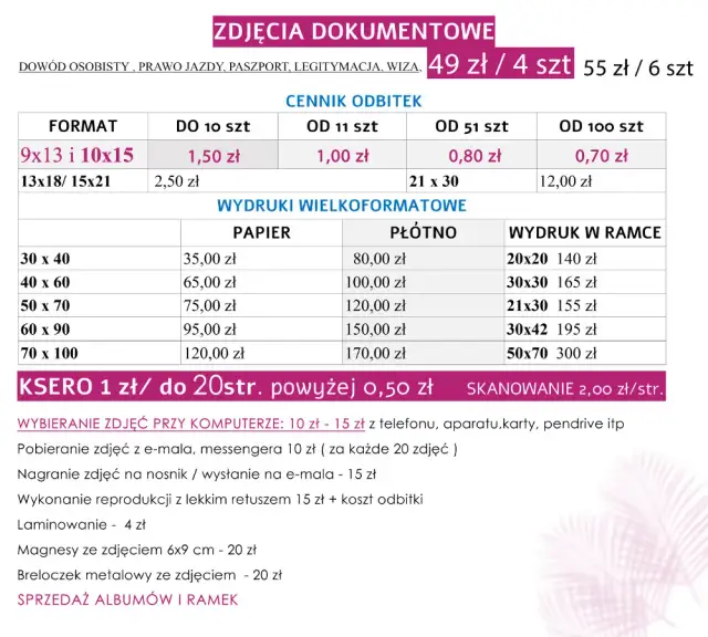 Ile kosztuje fotograf? Cennik usług i porady, by nie przepłacić