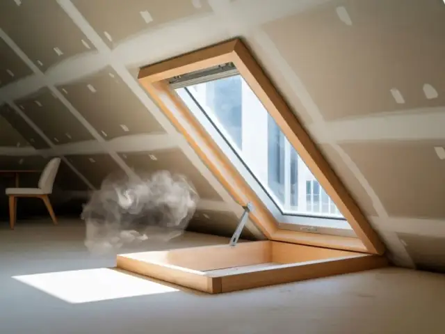 Jak zabudować właz na strych, aby poprawić estetykę wnętrza