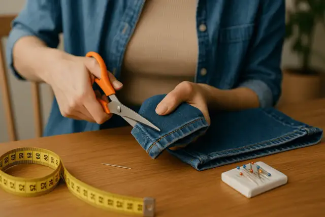 Jak skrócić spodnie? Poradnik krok po kroku (jeans, dres, eleganckie)