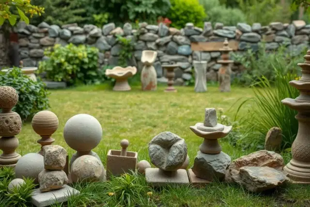 Ozdoby z kamienia do ogrodu: Jak zrobić trwałe dekoracje DIY?