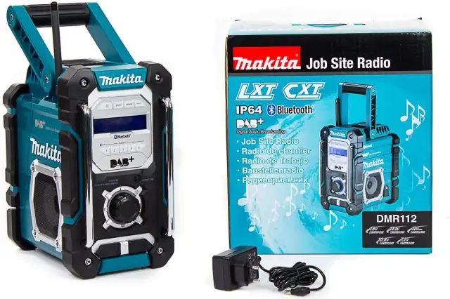 Radio Makita na budowę: DMR112, DMR115, DMR116. Które wybrać?