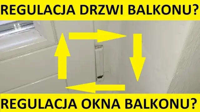 Jak wyregulować drzwi balkonowe na zimę, aby uniknąć utraty ciepła