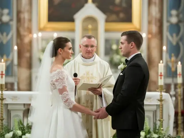 Ślub kościelny: Ile trwa msza, a ile bez? Sprawdź czas ceremonii