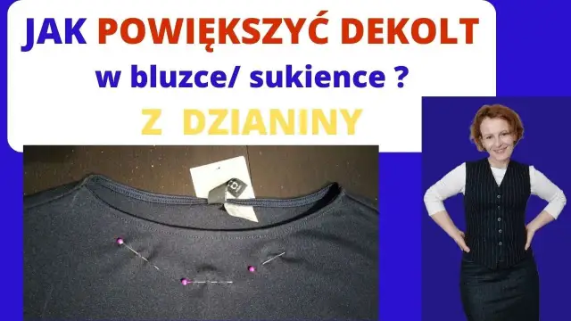 Jak powiększyć dekolt w bluzce: proste triki na udaną przeróbkę