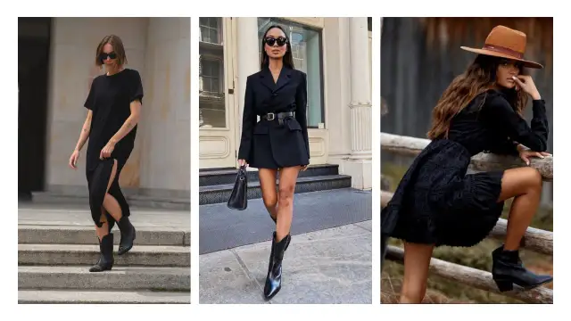 Kowbojki do sukienki stylizacje: Odkryj modne połączenia na każdą okazję