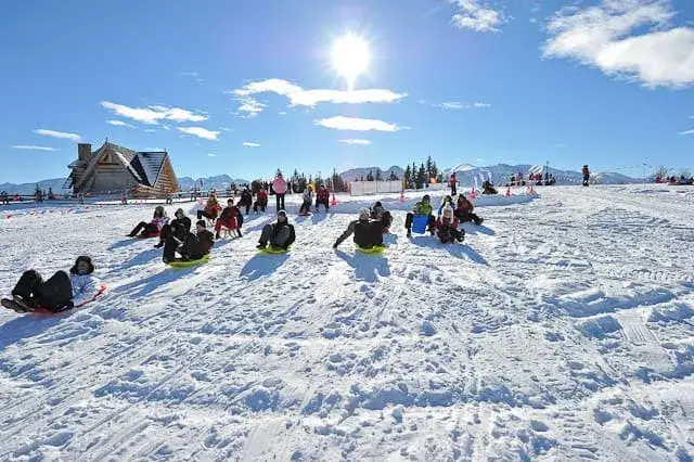 Zakopane - gdzie z dzieckiem na sanki? Najlepsze, bezpieczne miejsca