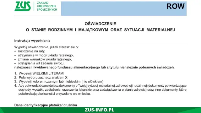 Jak napisać skuteczne oświadczenie o trudnej sytuacji materialnej?