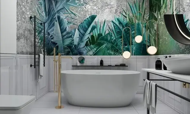 Wybierz najlepszą tapetę do łazienki - porównanie 8 najpopularniejszych typów