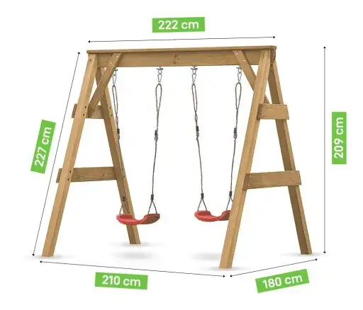 Jakie wymiary huśtawki ogrodowej wybrać, aby uniknąć błędów?