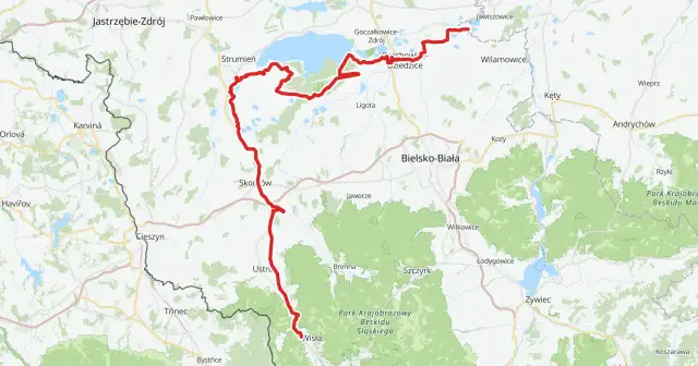 Mapa trasy rowerowej wzdłuż Wisły - plany na niezapomnianą przygodę