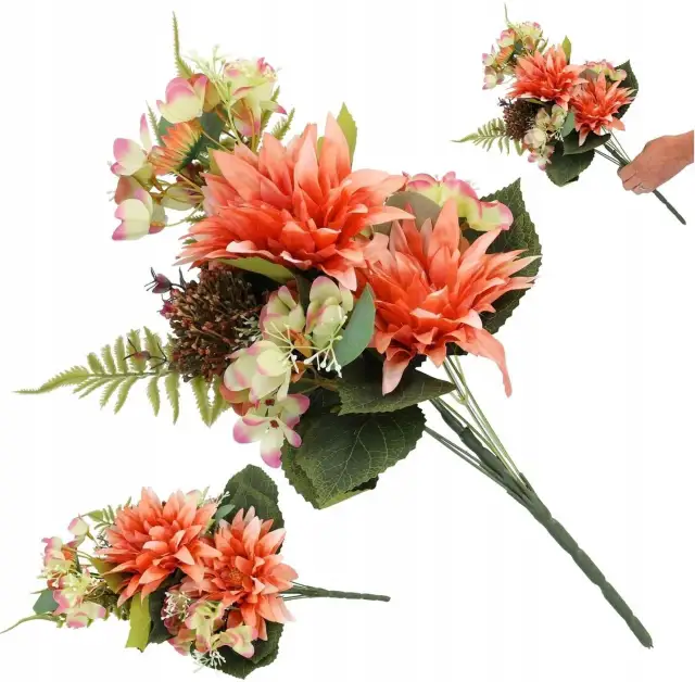 Sztuczne kwiaty jak żywe na cmentarz – trwałe i piękne dekoracje