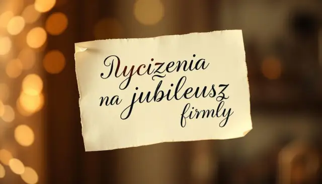 Śmieszne życzenia na jubileusz firmy: gotowe teksty i inspiracje