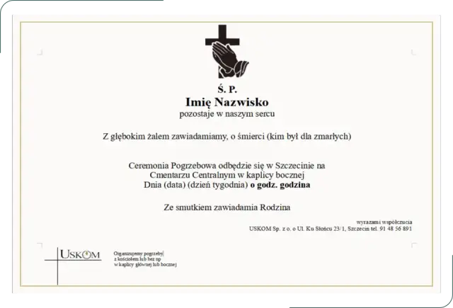 Jak sprawdzić datę pogrzebu w Szczecinie - ważne informacje i porady