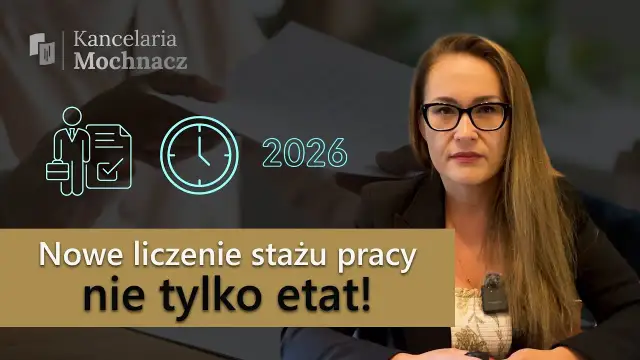 Staż pracy 2026: Co się wlicza? Sprawdź nowe zasady!