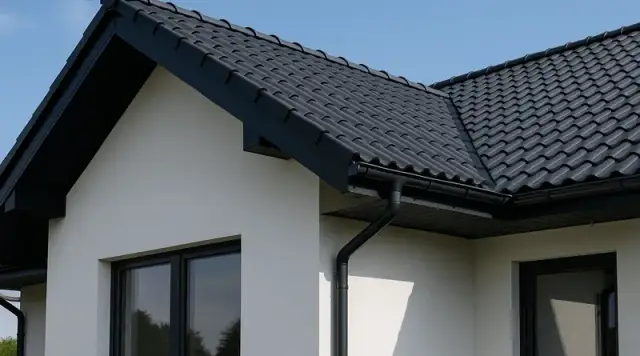 Jaki kolor podbitki do antracytowego dachu, by uniknąć błędów w aranżacji?
