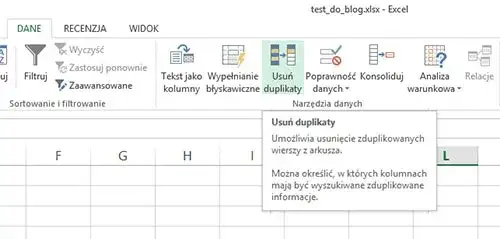 Jak znaleźć duplikaty w Excelu i uniknąć błędów w danych
