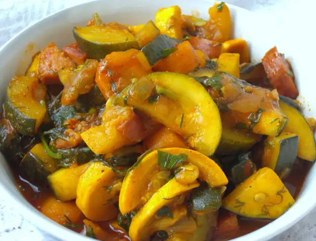 Pyszny gulasz z cukinii wege: przepis na zdrowe danie w 15 minut