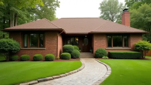 Jaką kostkę brukową wybrać do brązowego dachu, by uniknąć błędów?