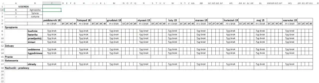 Jak ukryć wiersze w Excelu i uprościć pracę z arkuszem