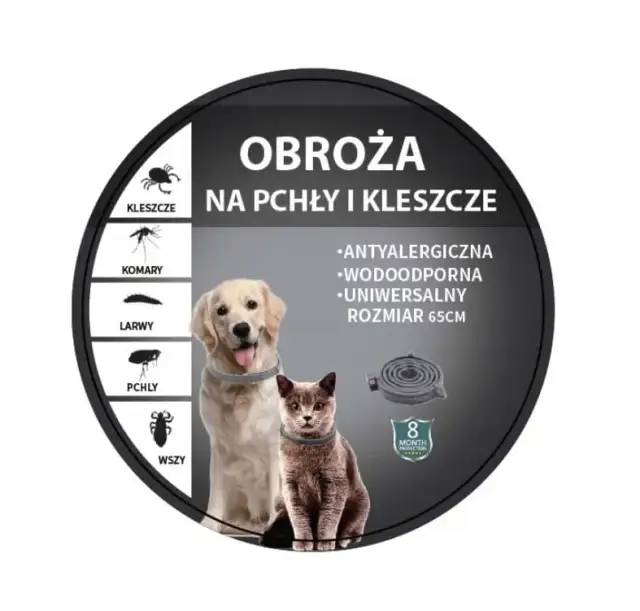 Obroża na pchły dla szczeniaka od kiedy? Sprawdź, by nie zaszkodzić
