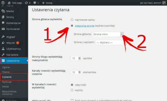 Jak ustawić stronę główną WordPress, aby uniknąć frustracji i błędów
