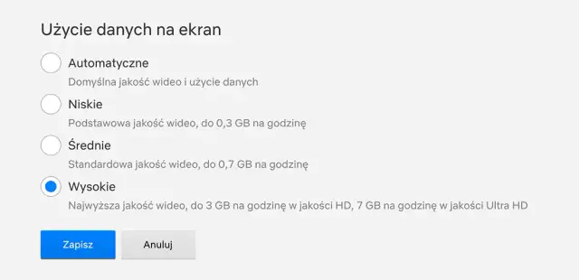 Jak zmienić jakość Netflix na telewizorze i poprawić obraz?