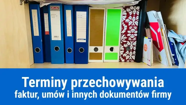 Przechowywanie faktur ile lat? Dowiedz się, co musisz wiedzieć!