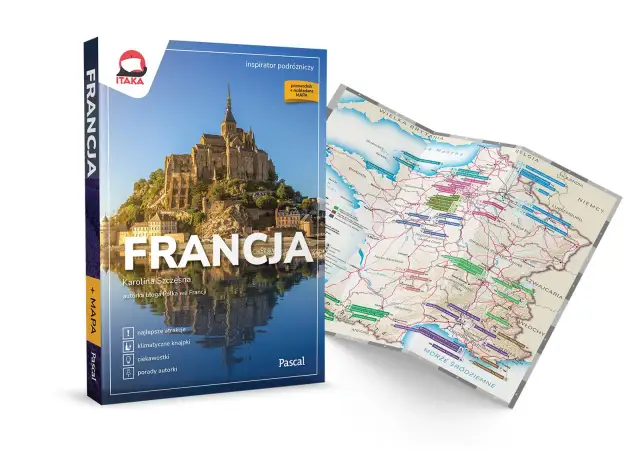 Przewodnik po Francji z mapą, który pomoże zaplanować podróż i sprawdzić, czy we Francji jest euro.