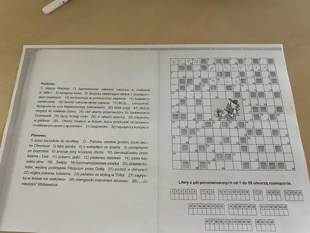 Rozwiązanie krzyżówki: ciastko jak suwak i inne pyszności