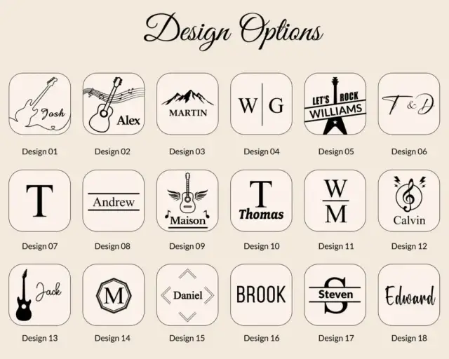 Kostki do gitary personalizowane: Jaki napis ucieszy muzyka?