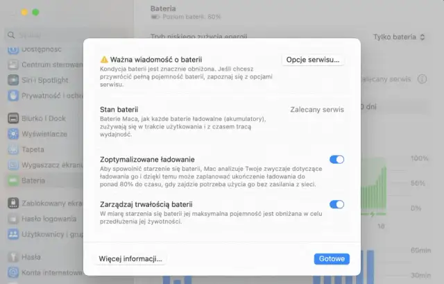 Wymiana baterii Apple: 80% to limit? Koszty, serwisy, porady
