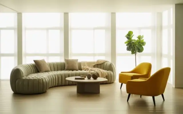 Czy krzesła muszą być w kolorze kanapy? Odkryj nowe możliwości aranżacji