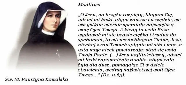 Jaka była ulubiona modlitwa świętej faustyny i jej duchowe znaczenie