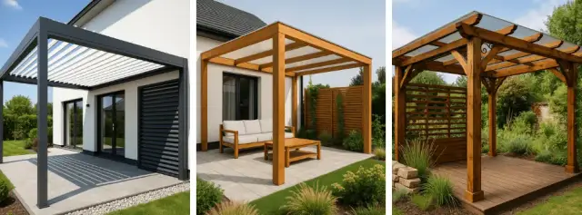 Pergola drewniana czy metalowa – co wybrać dla swojego ogrodu?