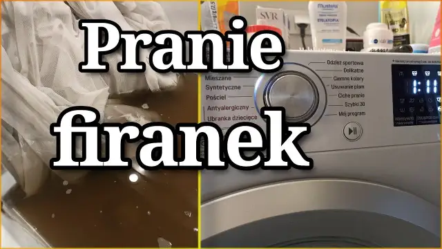 Na jakim programie prać firanki w pralce Electrolux, by ich nie zniszczyć?