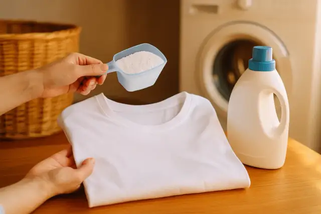 Jak wybielić pożółkłe ubrania? Domowe triki na śnieżną biel