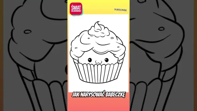 Jak narysować muffinkę – proste kroki, które ułatwią rysowanie