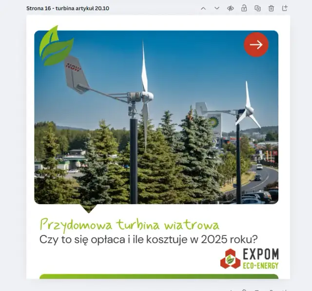Ile kosztuje przydomowa elektrownia wiatrowa? Zyskaj do 47 000 zł