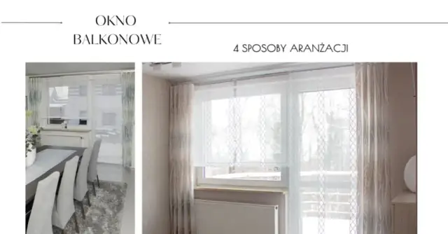 Jakie firany do salonu na okno balkonowe – piękne i funkcjonalne rozwiązania