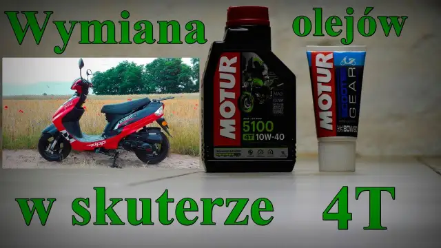 Wymiana oleju w skuterze 4t co ile? Sprawdź, by uniknąć problemów