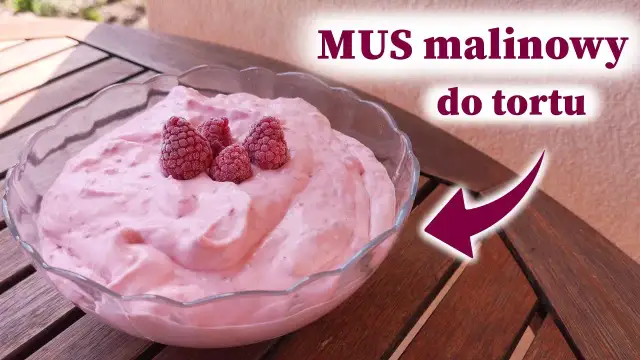 Aksamitny mus malinowy do tortu: przepis, który zawsze wychodzi