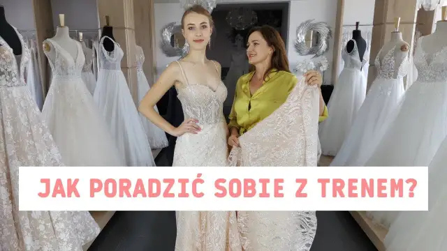 Jak podpiąć tren w sukni ślubnej? Poradnik krok po kroku