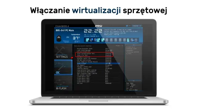 Jak włączyć wirtualizację sprzętową w Windows 11 w prostych krokach