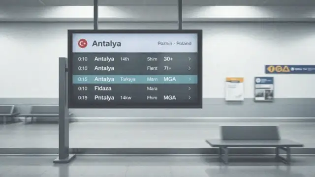 Ile dokładnie trwa lot z Bydgoszczy do Turcji? Sprawdź czas i opcje połączeń