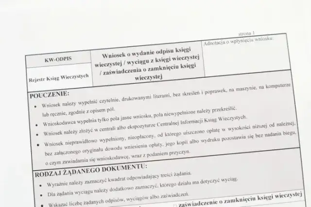 Odpis z księgi wieczystej do notariusza: zwykły czy zupełny?
