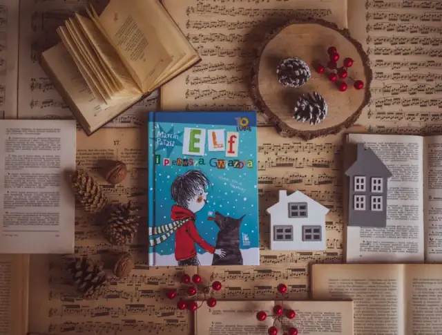 Wypełniony książkami przedmiot, który wystraszył elfa w Sposób na Elfa