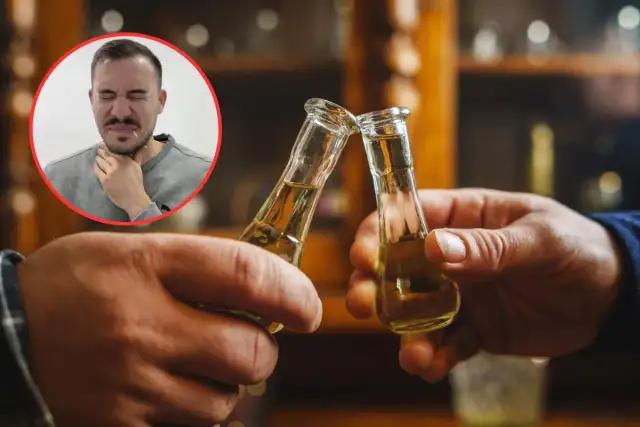 Alkohol na ból gardła? Lekarze mówią NIE! Poznaj prawdę i alternatywy.