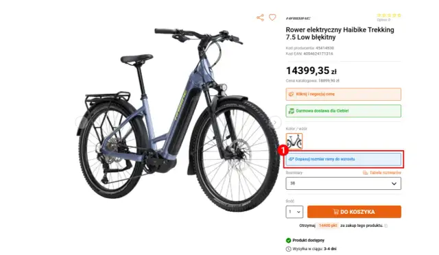 Idealny rozmiar ramy roweru? Zmierz przekrok i dobierz bezbłędnie!