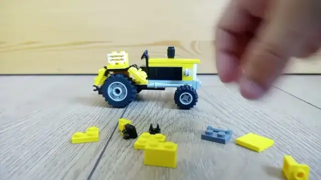 Jak zbudować traktor z LEGO - prosta instrukcja krok po kroku